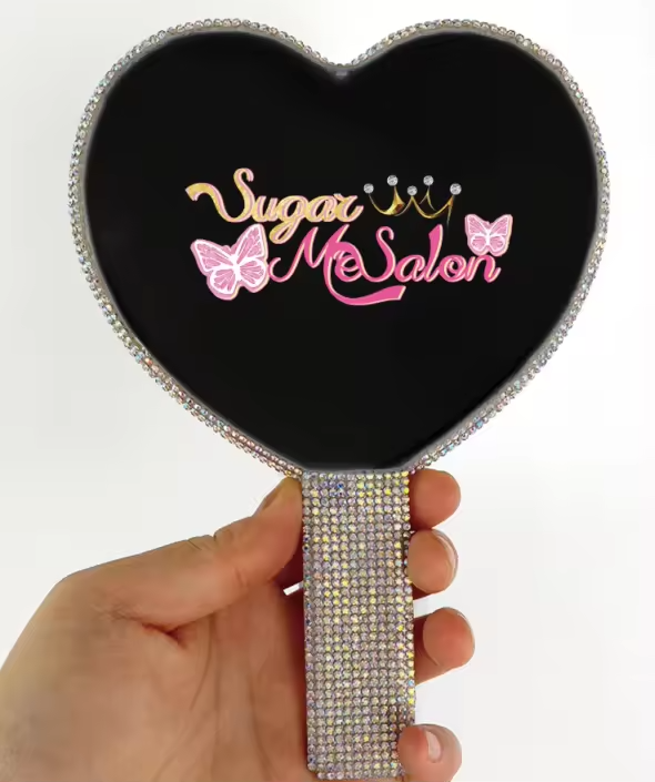 Sugar Me Salon Handheld Mirror